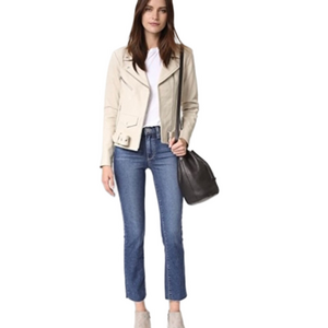 Paige Jacqueline Straight Step hem Jean